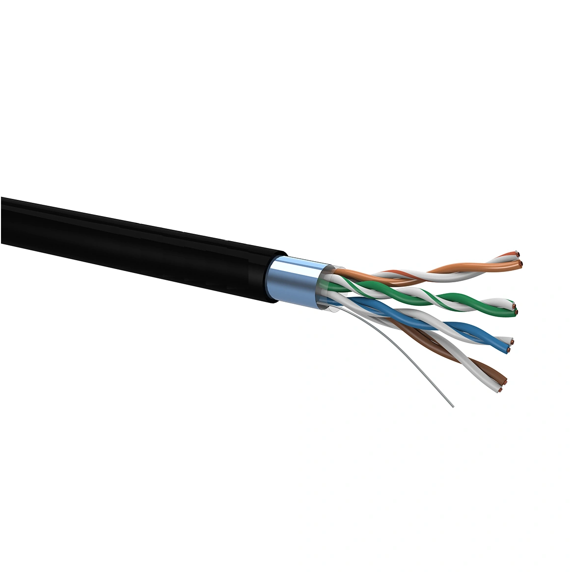 Przewód teleinformatyczny FTP 4x2x0,5 kat.5e (sz.305m)