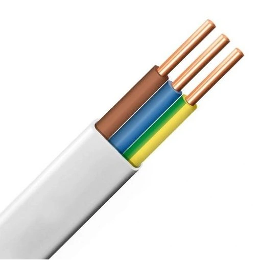 Przewód instalacyjny płaski YDYp 3x1,5 750V (kr.100m)