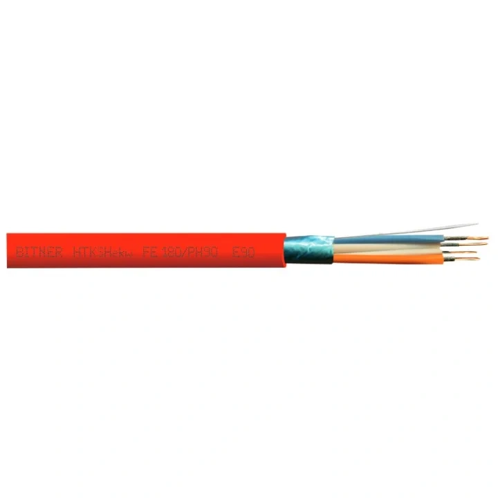 Kabel ognioodporny HTKSHekw PH90 1x2x1 czerwony (bęben)