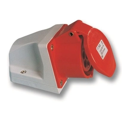 Gniazdo stałe 16A 400V 5p+z+n