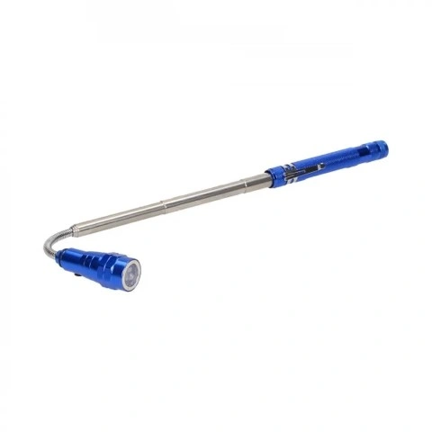 Latarka teleskopowa 17-57cm 3LED 4xLR44 magnes