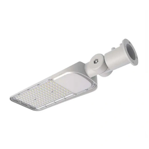 Lampa uliczna z regulowanym uchwytem 50W 4000K 5740lm IP65 szara obudowa