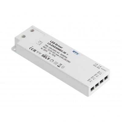Zasilacz LED SLIM EASY CLICK 12V 30W input 220-240VAC IP20 wym.160x50x18mm