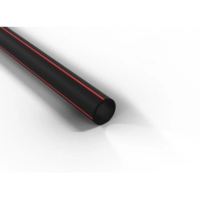 Rura gładkościenna światłowodowa w kręgach śr.40/3,7 czarna (1szt.=250mb.)