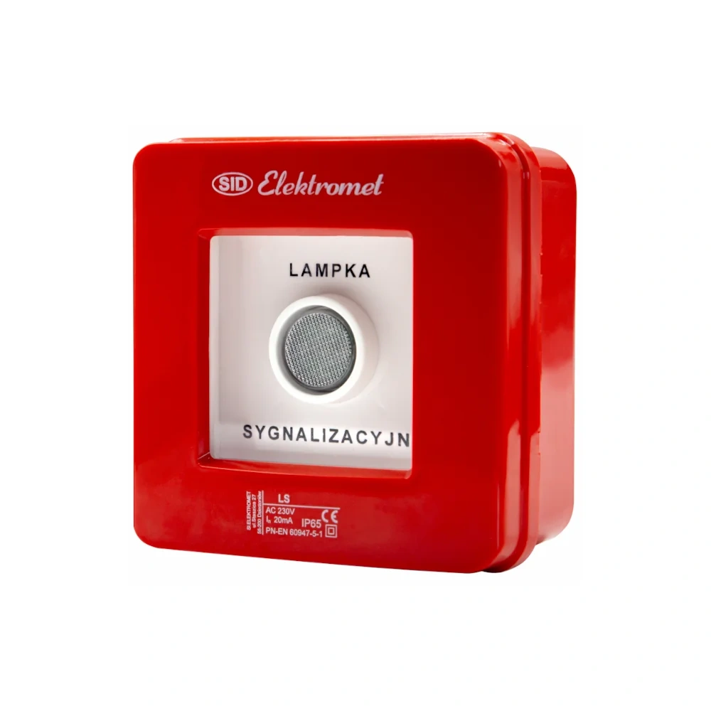 Lampka sygnalizacyjna LS 230z 230V zielona n/t