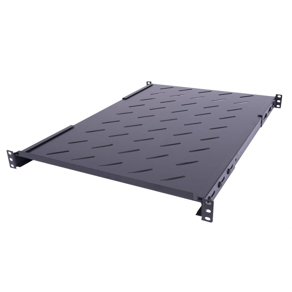 Półka regulowana 19" 1U gł. 650-810mm moc. 4 pkt.