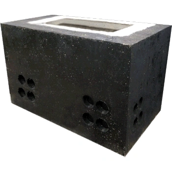 Studnia kablowa SKO-4g czarna D-40T (komplet)