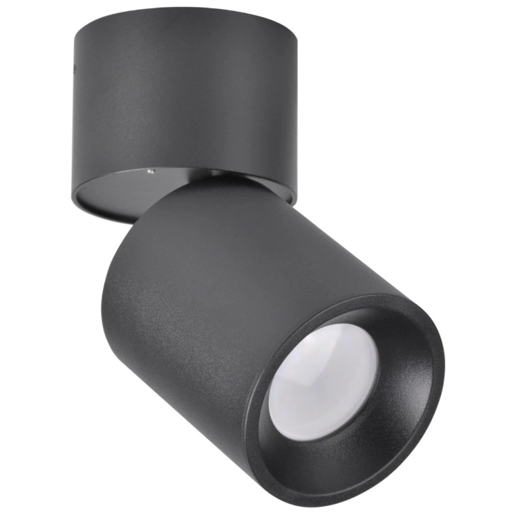 Lampa natynkowa ruchoma czarna NIXA GU10