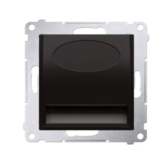 Simon54 Oprawa LED białe neutralne 4000K 230V czarny