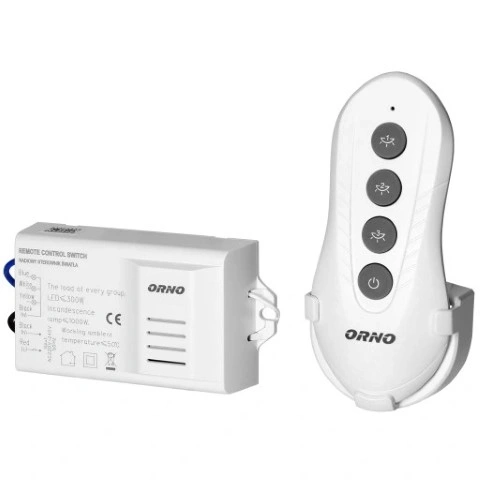 Sterownik oświetlenia radiowy 3-kanałowy 230V 433MHz 30m