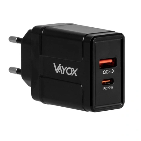 Ładowarka sieciowa USB QC + PD 38W