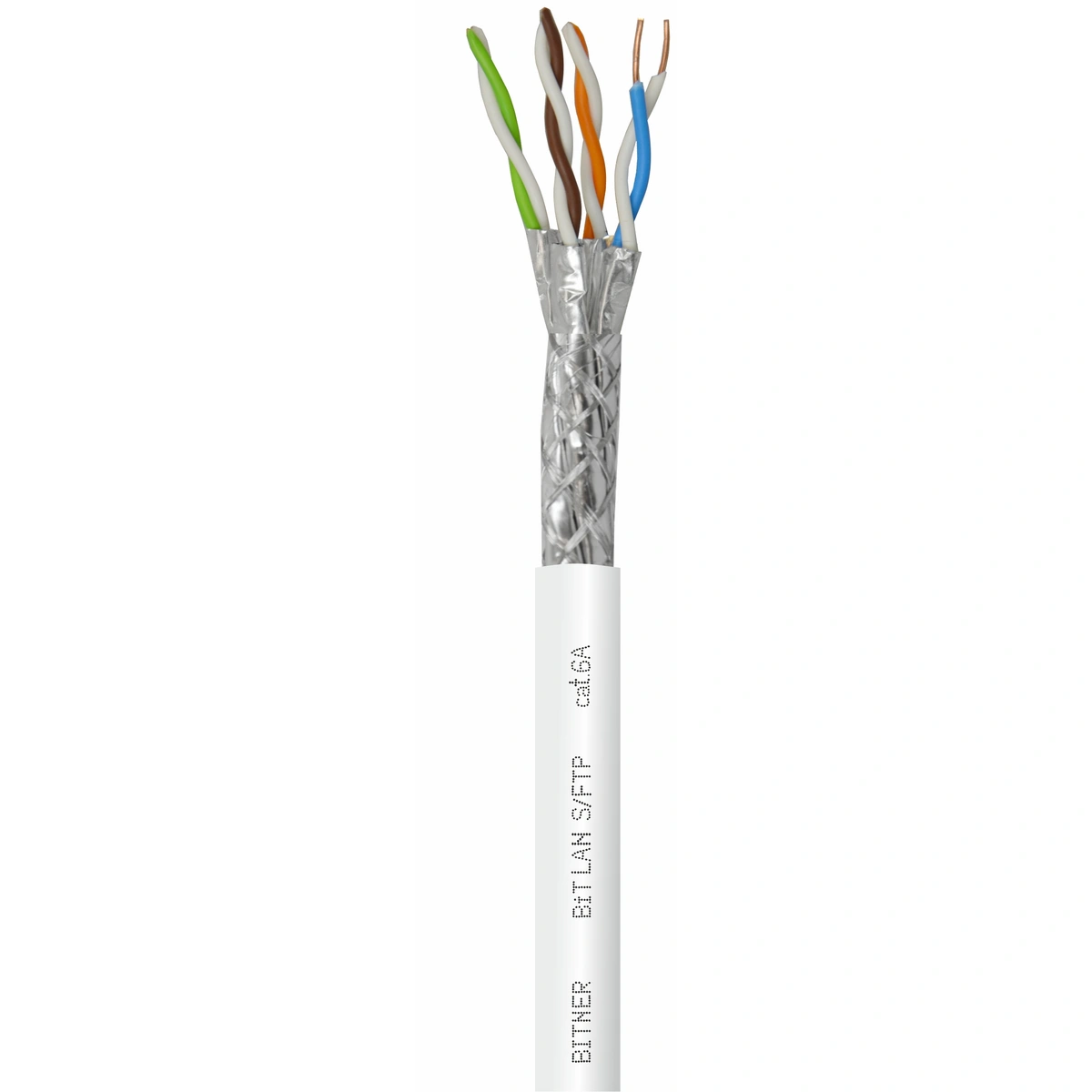 Kabel teleinformatyczny BiTLAN S/FTP 4x2x23AWG cat.6 350MHz LSOH (bęben)