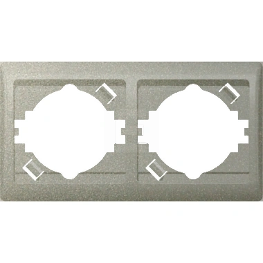 Efekt Ramka podwójna pozioma satyna