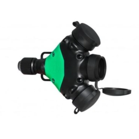 Trójnik gumowy 16A 3x250V