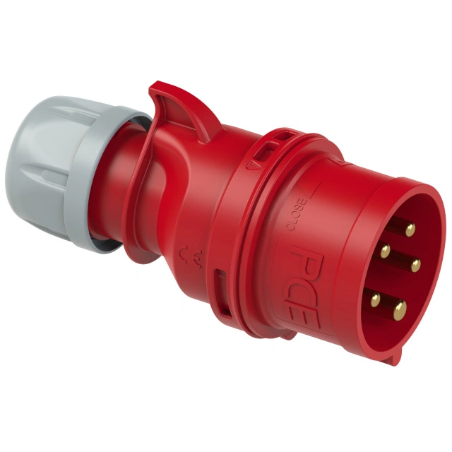 Wtyczka przenośna 32A 5P 400V 6h IP44/IP54