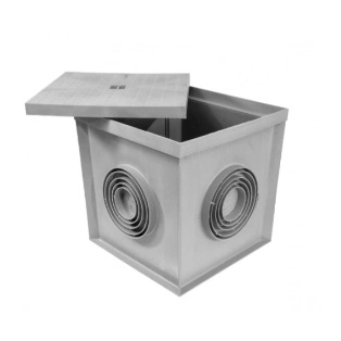 Studzienka gruntowa kontronlo-pomiarowa uszczelniona duża 290x290x296