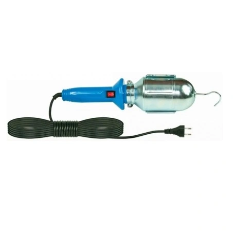 Lampa przenośna PL-2 25W IP20 kabel 5m niebieski