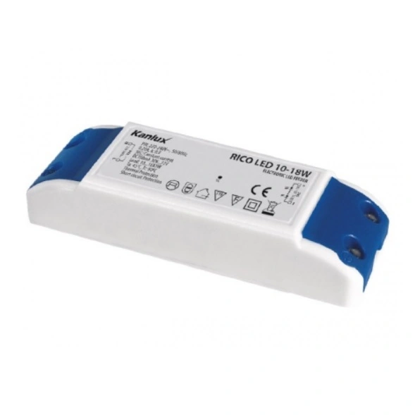 Zasilacz LED RICO 10-18W 30V-72V 350mA DC