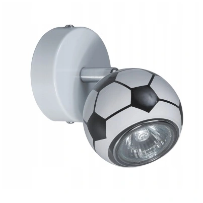 PLAY Kinkiet GU10 1x50W biały/czarny