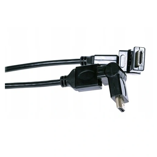 Kabel HDMI-HDMI v.1.4 1,5m z regulacją