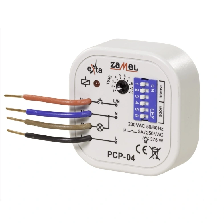 Przekaźnik czasowy 230V AC TYP: PCP-04