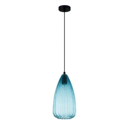 MATTIO Lampa wisząca E27 1x60W niebieski