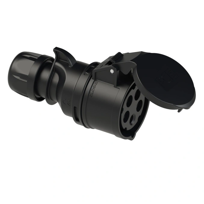Gniazdo przenośne shark 32A 3P+Z+N 400V 50/60Hz 6H