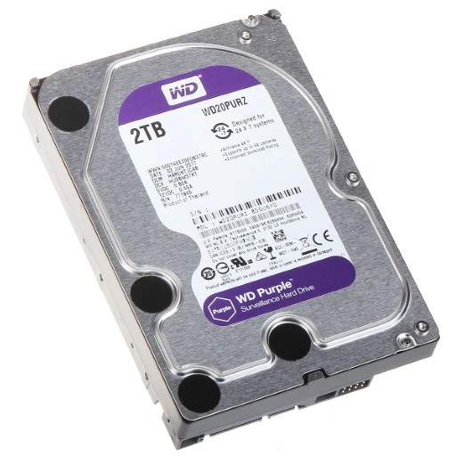 Dysk HDD 2TB 3,5’’ SATA WD PURPLE
