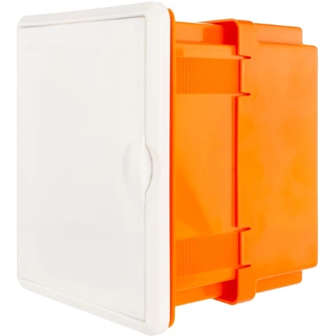 Puszka do złącza odgromowego MINI regulowana z drzwiczkami, 180x150x145mm pomarańczowa IP20