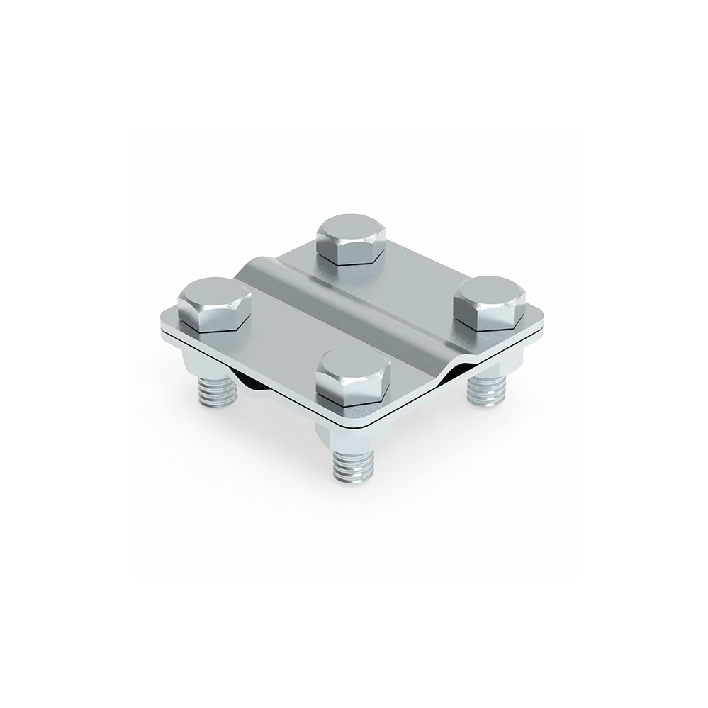 Złącze krzyżowe ocynkowane 4‑otworowe 1.1 /OC/